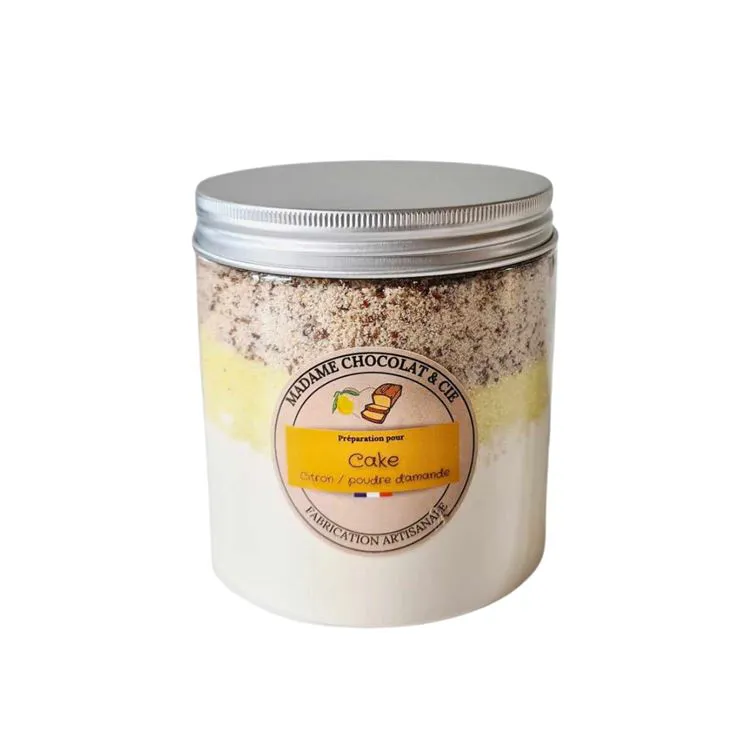 Cake citron / poudre d'amande Joyeux anniversaire