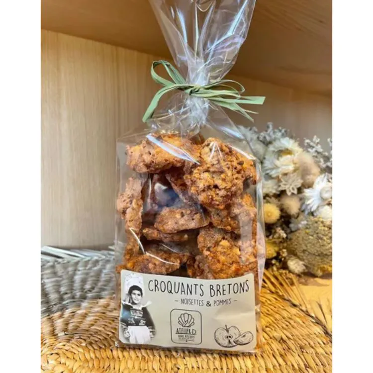 Croquants Bretons noisettes & pommes