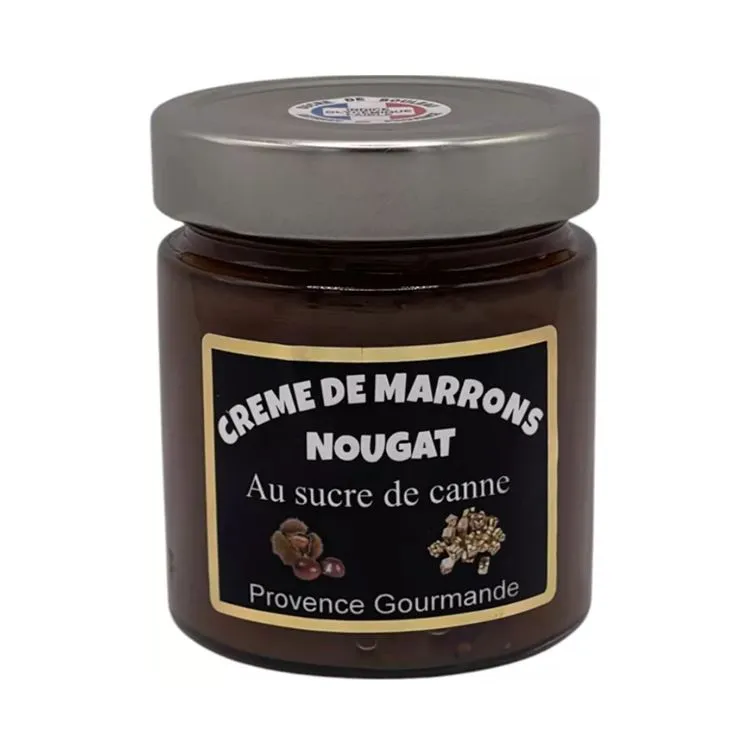 Cr&egrave;me de marrons au nougat ANTI GASPI