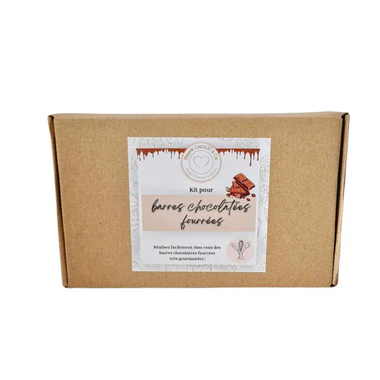 Coffret Barre chocolatées fourrées