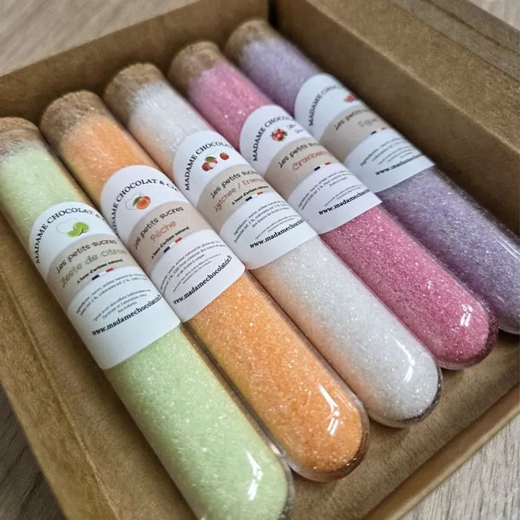 Coffret mini Sucres Les fruit&eacute;s