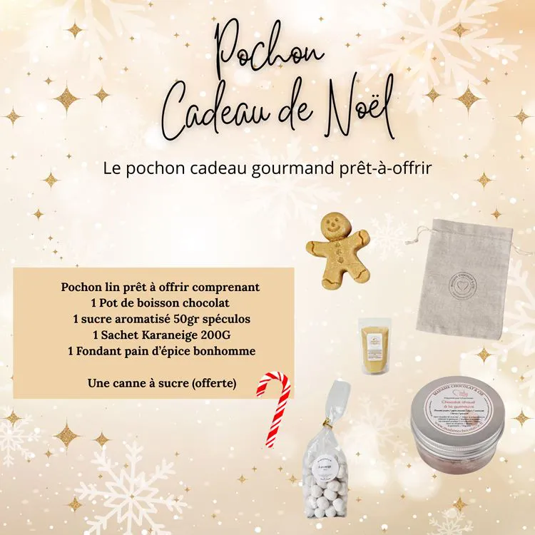 Pochon cadeau de Noël