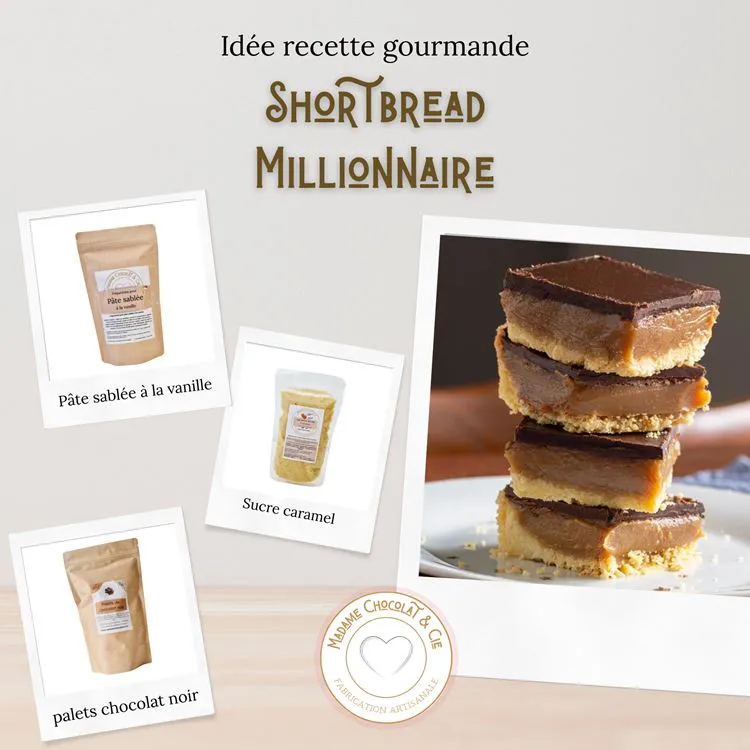 Lot shortbread millionnaire