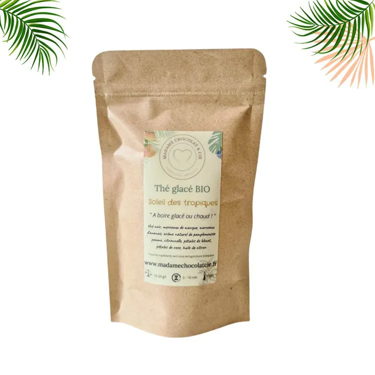 sachet thé glacé Soleil des tropiques 50G 