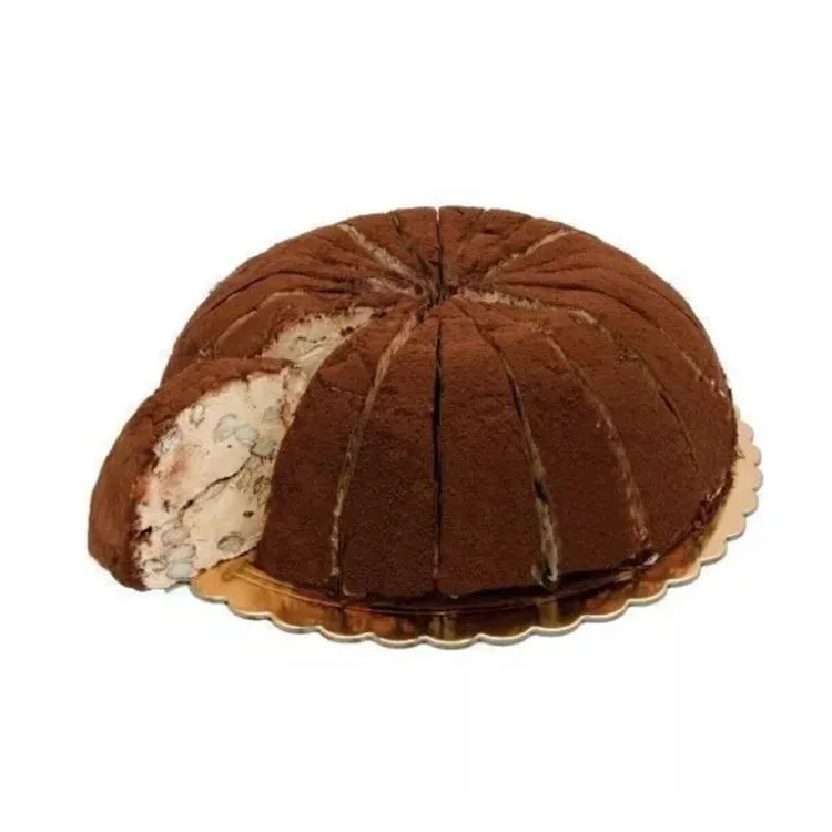 Nougat tiramisu en part