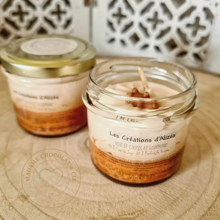 Bougie Chocolat Pot 70G