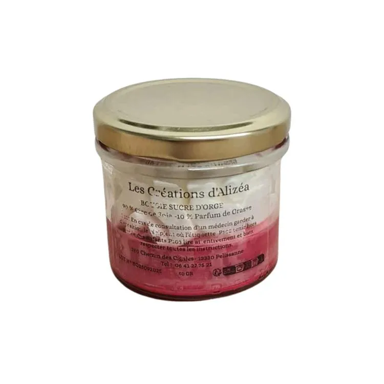 Bougie de Noël sucre d'orge 90G