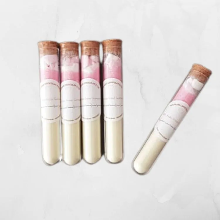 fioles milk shake fraise / guimauve  X5