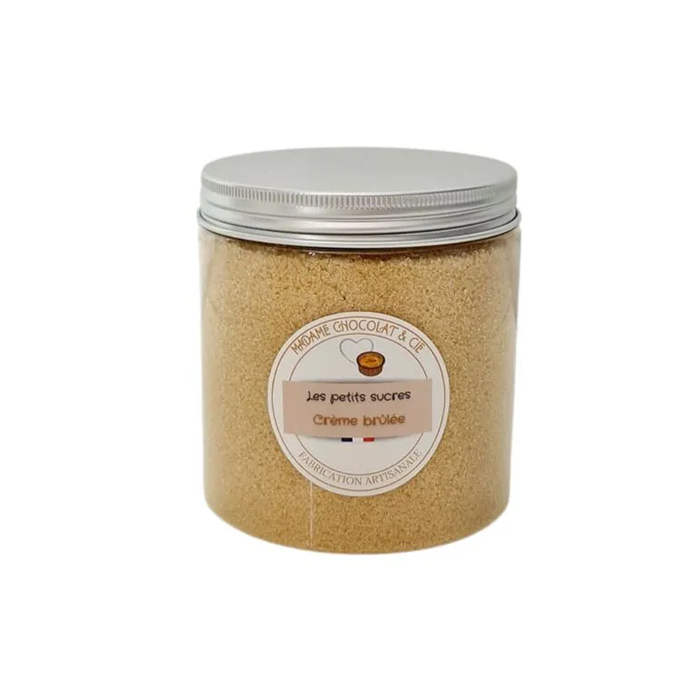 sucre cr&egrave;me brul&eacute;e 500G Pens&eacute;es gourmandes