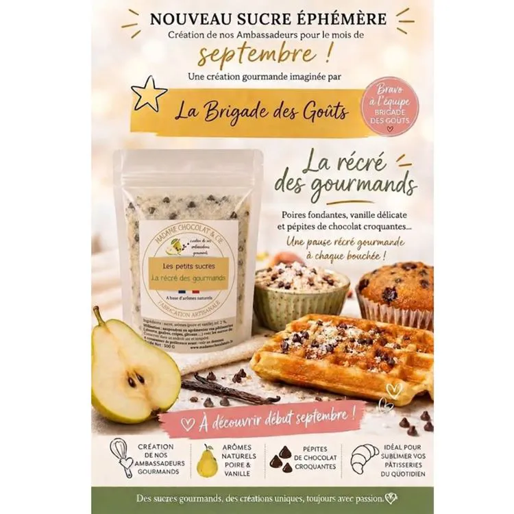 sucre la r&eacute;cr&eacute; des gourmands