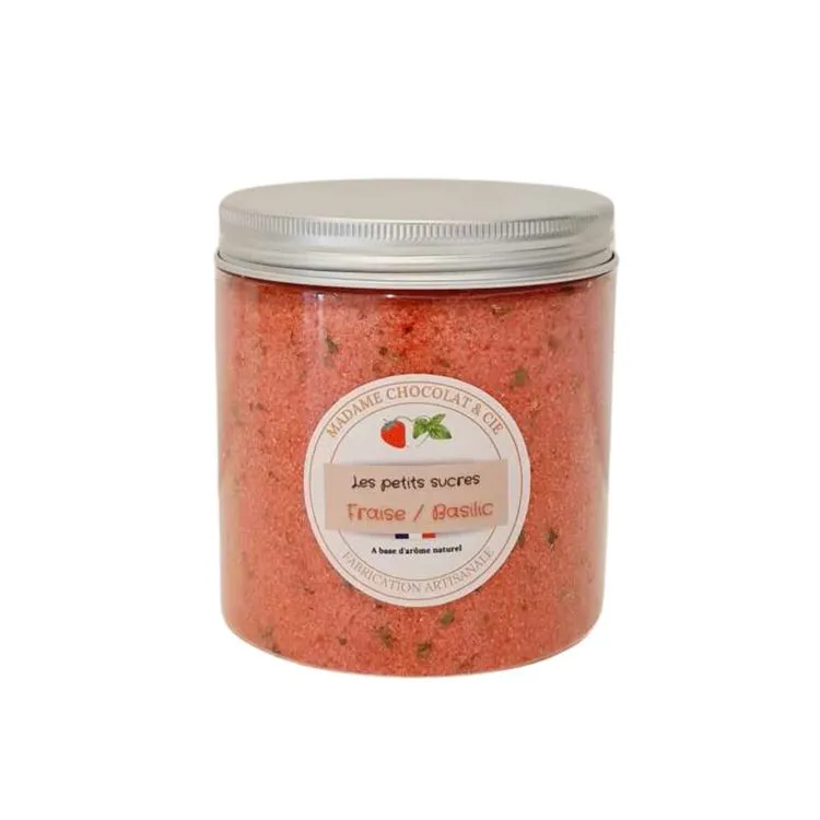 sucre fraise / basilic 500G  ANTI GASPI