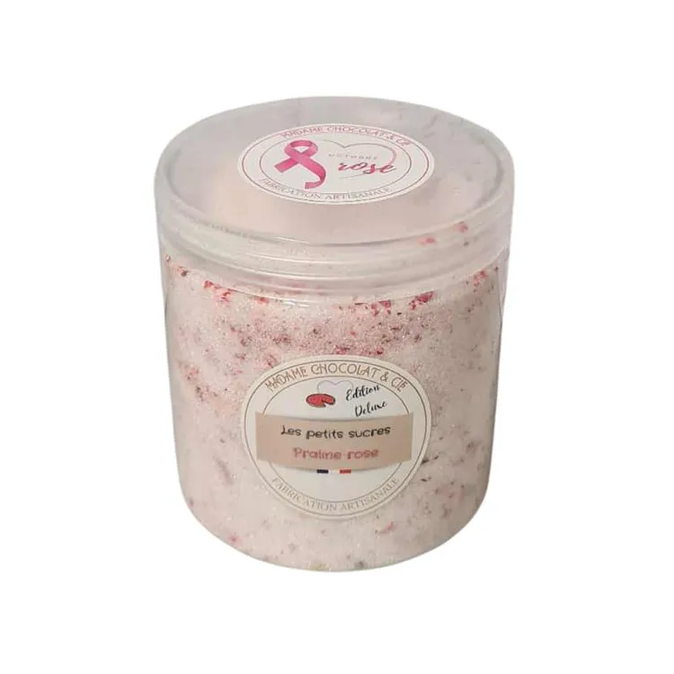 sucre praline rose 500G Octobre Rose