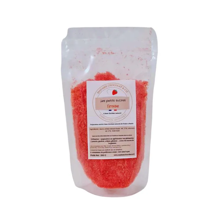 sucre fraise 200G ANTI GASPI