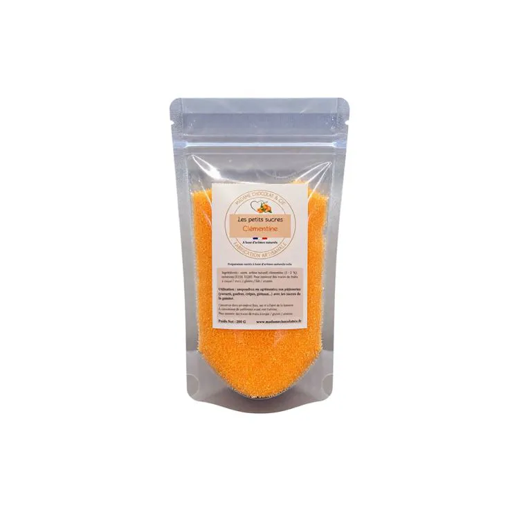 sucre cl&eacute;mentine 200G