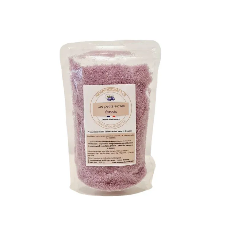 sucre cassis 200G  ANTI GASPI