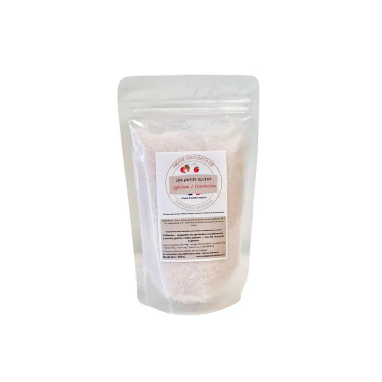 sucre lytchee / framboise 200G