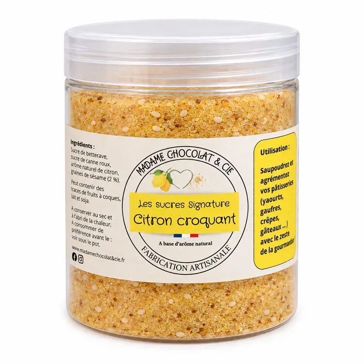 sucre SIGNATURE Citron croquant