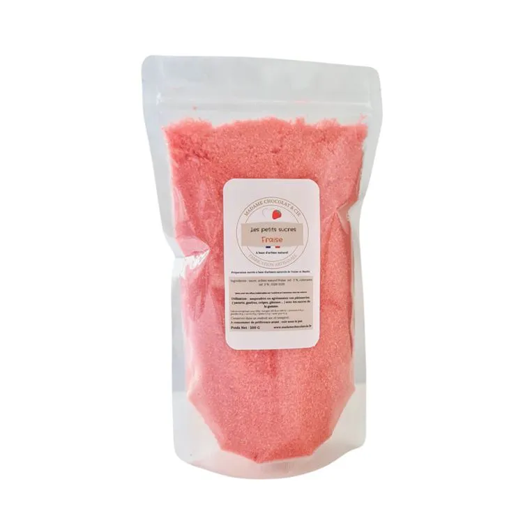 sucre fraise SACHET 500G 