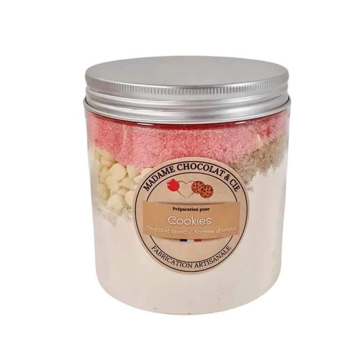 Cookies pomme d'amour / choco blanc Pens&eacute;es gourma