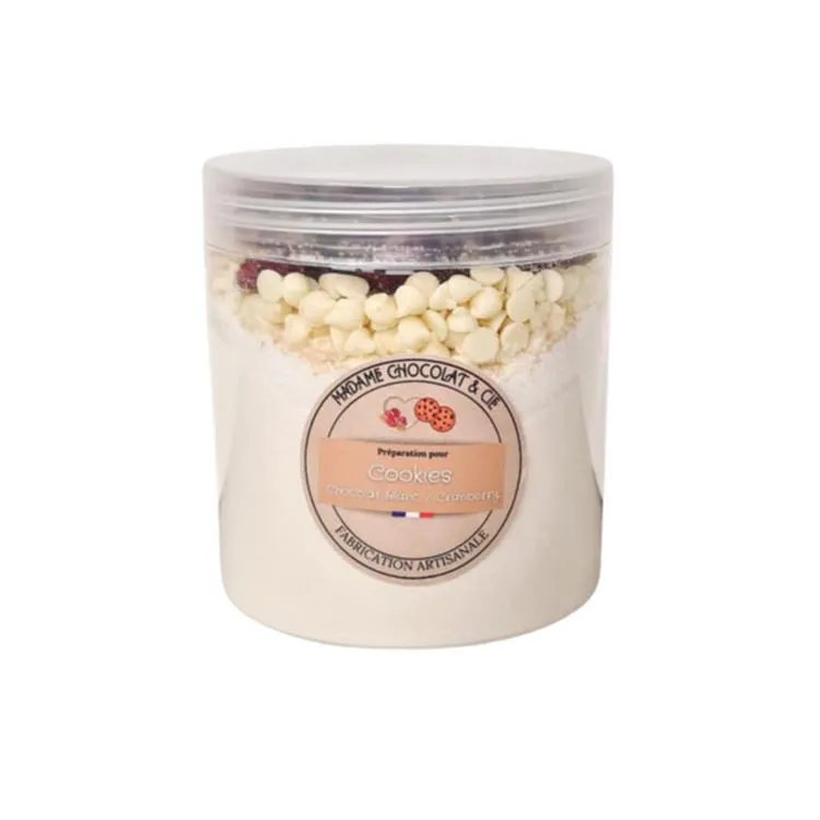 Cookies chocolat blanc / Cranberry Joyeux anni