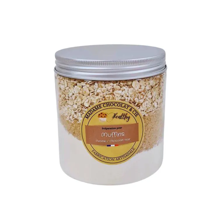 Muffins avoine/ choco HEALTHY joyeux anni