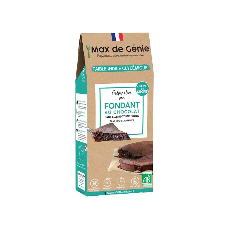 Fondant chocolat sans gluten 