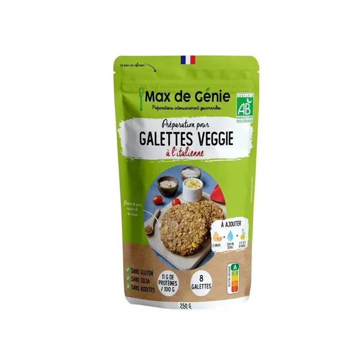 Galettes Veggie &agrave; l'Italienne