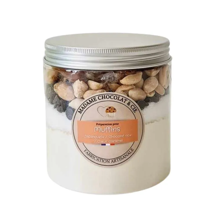 Muffins cacouh&eacute;tes / choco / caramel Merci