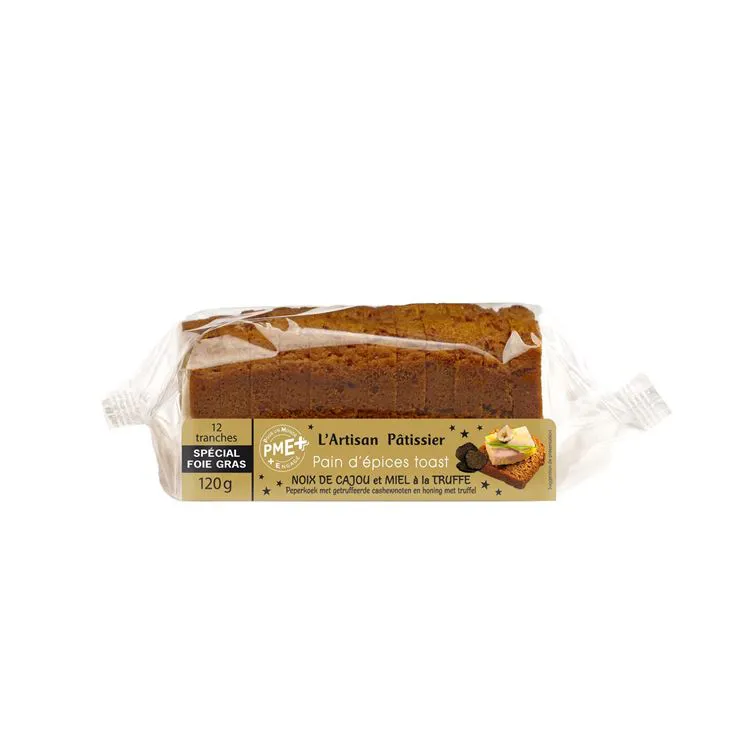 pain d'&eacute;pices noix de cajou &agrave; la truffe