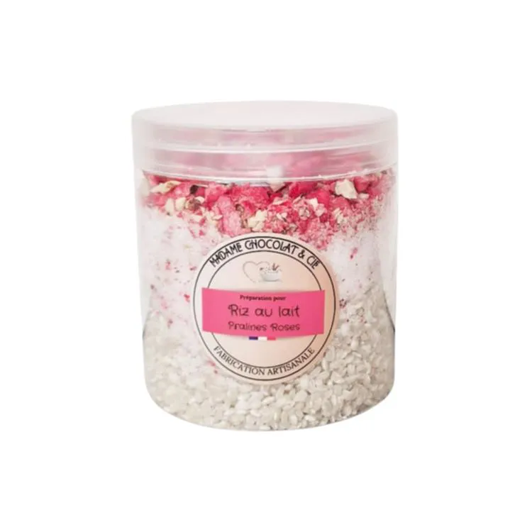 riz au lait pralines roses
