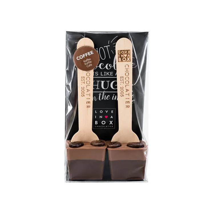 Sucettes choco noir / Caf&eacute; X2