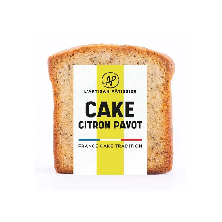 tranche Cake Citron pavot