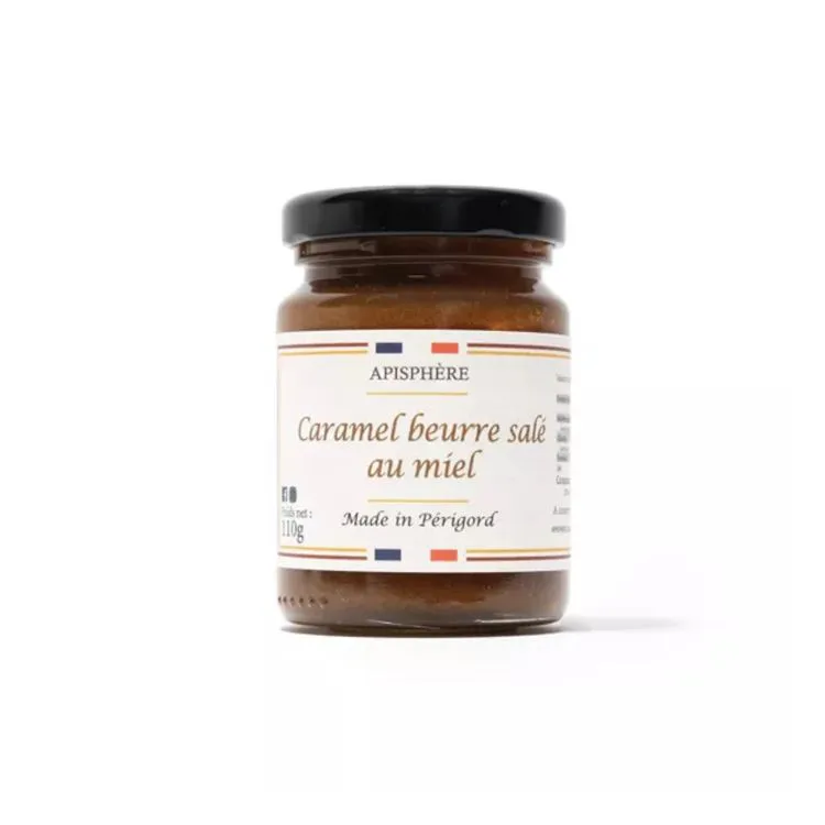 Caramel beurre sal&eacute; au miel 110G