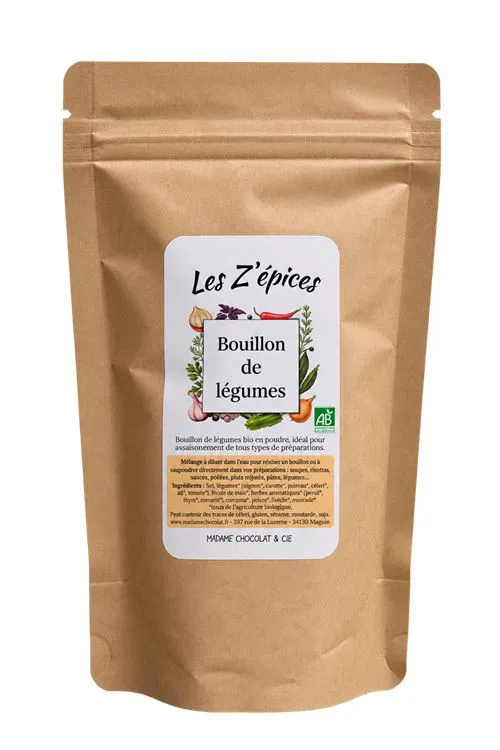 Bouillon de l&eacute;gume bio
