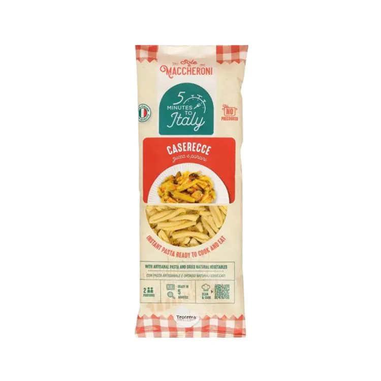 Pâtes Caserecce Potiron et Cèpes 200gr