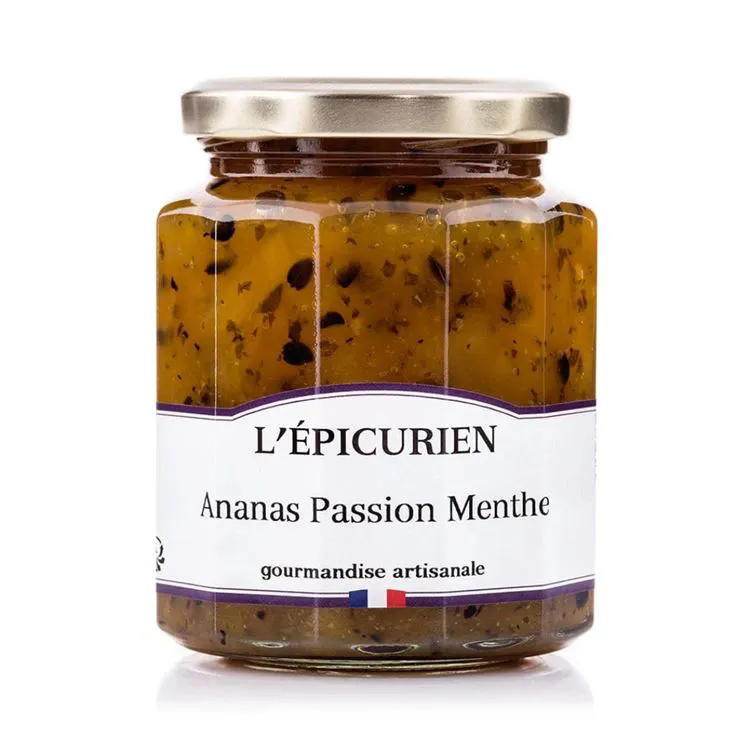 Confiture ananas / passion / menthe 320G