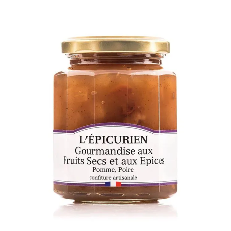 Confiture Gourmandises aux fruits secs et épices