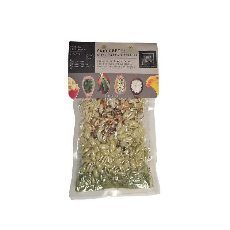 Gnocchetti Girolles et Ail des Ours