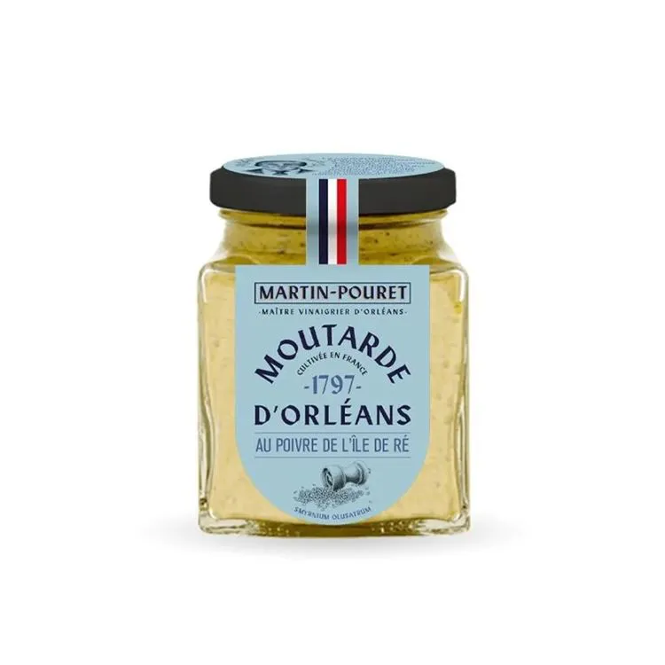 Moutarde au poivre de l'&icirc;le de R&eacute;