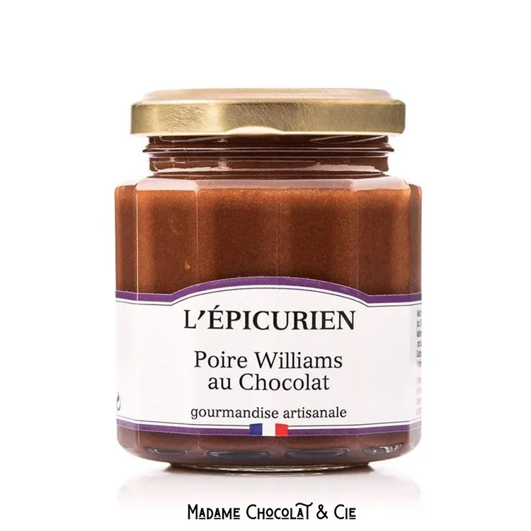 Pâte à tartiner Poire Williams au chocolat 210g