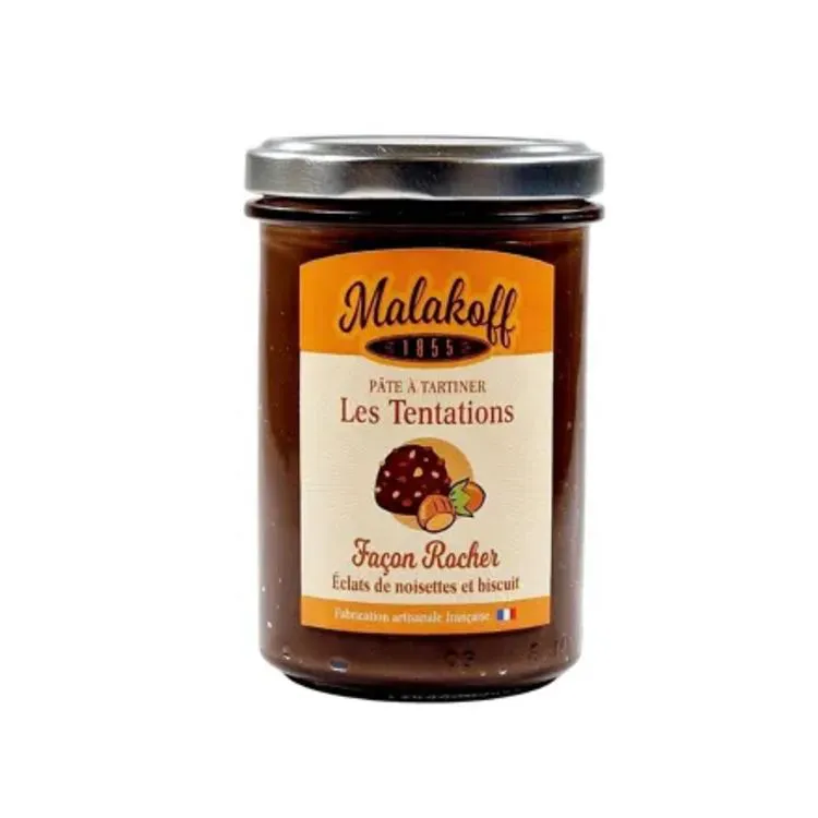 P&acirc;te &agrave; tartiner chocolat fa&ccedil;on rocher MALAKOFF