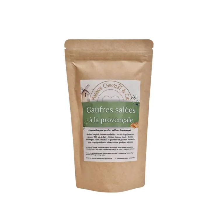 Gaufres sal&eacute;s &agrave; la proven&ccedil;ale