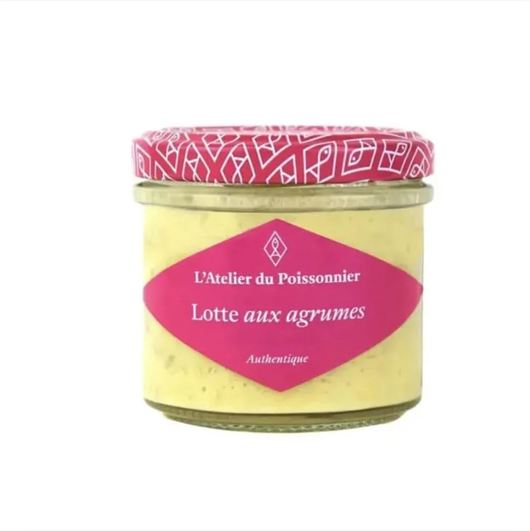 Rillettes de lotte aux agrumes