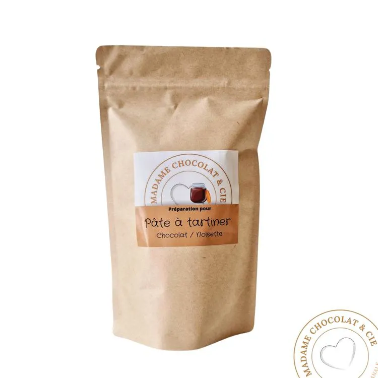 pâte à tartiner chocolat / poudre de noisette