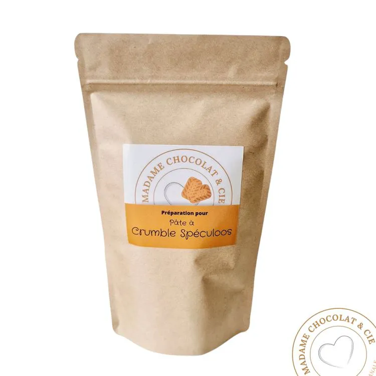 pâte crumble spéculoos 