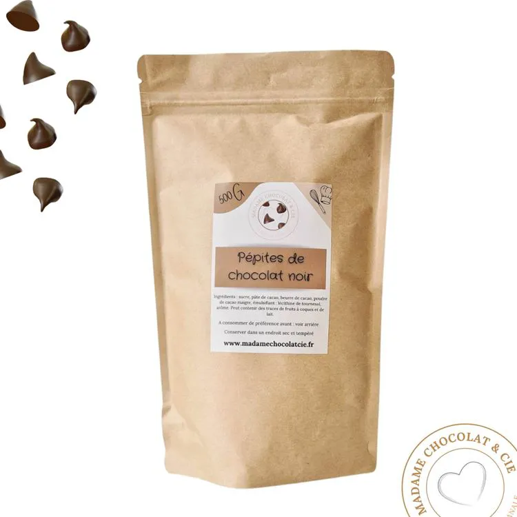 p&eacute;pites chocolat noir 