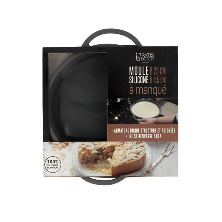 Moule &agrave; manqu&eacute; silicone 23cm