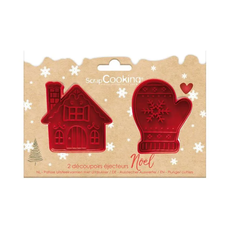 découpoirs éjecteurs " Noël " 