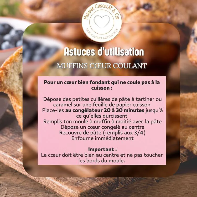 MUFFINS C&OElig;UR COULANT