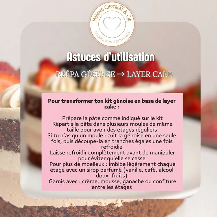 PR&Eacute;PA G&Eacute;NOISE LAYER CAKE